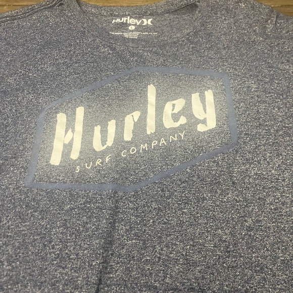 Hurley Men's Varsity Script Tee T-Shirt Gray Size Large - Picture 2 of 5